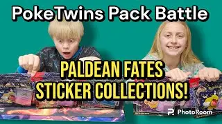 Открываем PALDEAN FATES! [Битва открывающих наборов покемонов] @PokeTwins417