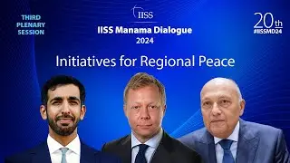 Third Plenary Session: Initiatives for Regional Peace