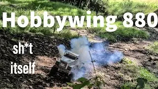 hobbywing 880 Blows a cap - rc car esc failure