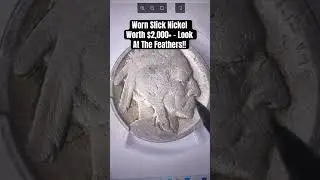 WHAT&rsquo;S THE CATCH? Worn Slick Dateless Nickel You Can Sell For $2,000+ TODAY! #shorts