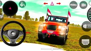 Dollar (Song) Modified Mahindra Orange Thar 😈 | | Indian Cars Simulator 3D | | Indian:Games #gaming 