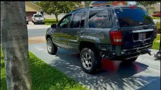 Jeep WJ #60 Failed Repairs Update Fan Radiator checking AC Comp paulestevens 12-16-21