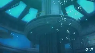 In Sub Lab of Aquatic Base | Relaxing Computer Sounds, Elevators Sounds, Waves, Under Water Ambience