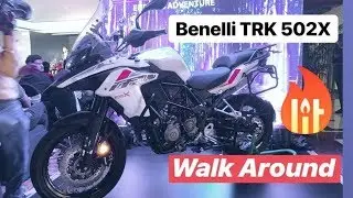 2019 Benelli TRK 502X priced at INR 5.40 lakh - Walk Around