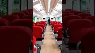 Vistadome Coach Mumbai to Goa | Vistadome Train in India | Tejas Karmali Express #shorts #vistadome