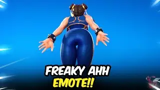 SLALOM Slide Emote With Chun Li 😂 🔥 SHE THICC
