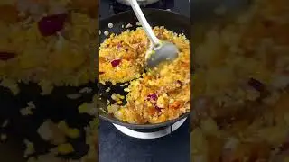 Can You Resist This Pork Fried Rice? 😋 #StreetFood #AsianFood #ChineseFood #FriedRice #PorkFriedRice