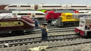 AWESOME LEGO TRAINS SET LEGO RAILWAYS FAILS