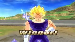 Vegeta SS2 World Tournament DBZ Budokai Tenkachi 3 PS2 Gameplay #11