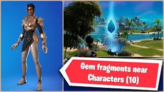 Fortnite Shanta Quests Style - Collect gem fragments near Characters (10)