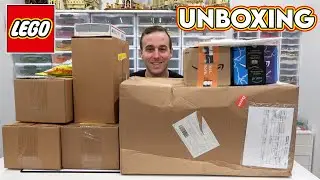 HUGE Mail Unboxing! LEGO Sets, Figures, Surprises & More!