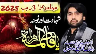 مجلسِ عزا بسلسلہ شھادت: بی بی فاطمہ زہراء ذاکر قلب عباس علوی/ بمقام:ابدالین سوسائٹی لاہور 