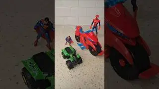 Big Spiderman takes the sports Bike..Things get crazy 😱🏍