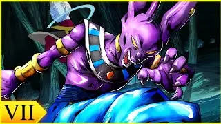 ZENKAI VII EX BEERUS SHOWCASE ON GOD KI | Dragon Ball Legends