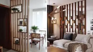 Stylish Living Room Wooden Partition Wall Designs Ideas for a Stylish Space