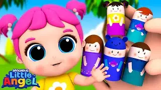 Baby Finger Family Time! 🖐👶 | Little Angels Kids Cartoons/Songs & Nursery Rhymes