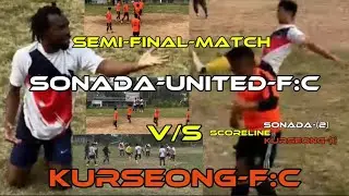football highlights #Semifinal #Sonada #united fc vs #kurseong fc #best #match #Sports #Soccer ⚽️