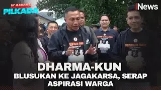 Blusukan ke Jakarta Selatan, Dharma-Kun Dialog dengan Warga dan Belanja Masalah
