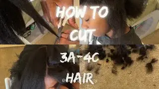 Master the Art of Cutting 3A-4C Natural Hair | Ultimate Guide for Black Haircare
