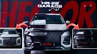 White MG Hector ➡️ BLACK MONSTER | Insane Dark Edition Makeover! || HR 26 Garage