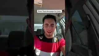 Son&rsquo;s Final Message to Mother💔#actor #emotional #fiction #hearttouching #loveyou