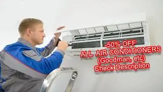 Goodman Direct Comfort 4 Ton 14 Seer Condenser with Uncased Coil GSX140481 CAUF4860D6  3-8 x 7-8 x