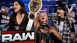 Liv Morgan Wins Women's World Championship WWE Raw 23 February 2026 Highlights Stephanie Vaquer