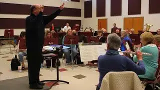 Sturgis Wind Symphony rehearsals