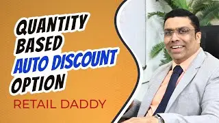 Quantity Based Auto Discount Option in Retail Daddy Billing Software