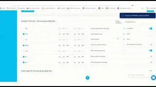 Step 3: Setting Agent availability schedules.