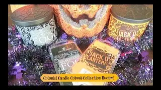 Colonial Candle Cobweb Collection Review!