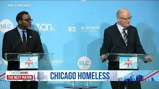 Chicago mayor candidates get sharp in debate as poll shows them tied