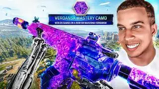 I UNLOCKED the SECRET CAMO in Verdansk! (25 WIN STREAK CAMO)