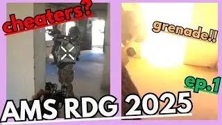 🚨САМЫЙ БЕЗУМНЫЙ страйкбольный милсим?! | AMS Reindeer Games 2025!! 🦌 эп. 1 (драма, читеры, рейд п...