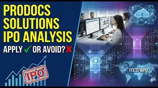 Prodocs Solutions Ltd SME IPO Analysis. Apply or Avoid ? #smeipo #iporeview #gmp