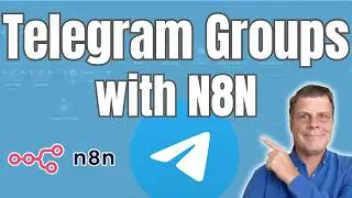 Telegram Groups: Automate Sending and receiving Messages to Private Groups with N8n (no Code)
