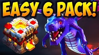 HOW TO 6 PACK EVERY WAR WITH TH11 DRAGBAT! CLASH OF CLANS TOWN HALL 11 WAR ATTACK STRATEGY