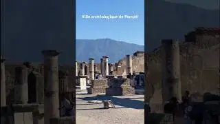 Ruines de Pomp&eacute;i #travel #visit #voyage #trip #pompei #vacation