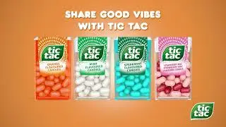 Refresh your good vibes with Tic Tac!