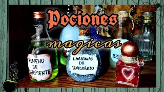 Pociones para Halloween 🎃💜 Piensa y crea