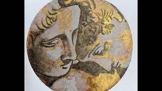 Gel printing monotype- Stampa gel- Charcoal style- Carboncino TUTORIAL con Stefania Lai