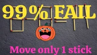 🧠 Only Geniuses Can Solve This! | Move 1 Stick to Fix 8-8=14