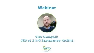 Tom Gallagher CEO of A and G Engineering - Griffith jobs and benefits of moving to the Riverina.