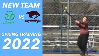 NEW TEAM | Sabers vs. Clovers | SPRING TRAINING 2022