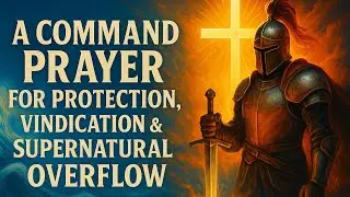 A Command Prayer For Protection, Vindication, and Overflow