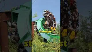 I Rode This STRANGE Roller Coaster 🎢 #chessingtonworldofadventures