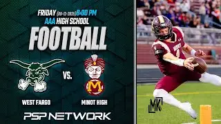 🏈 (9-12-25) AAA FOOTBALL: WEST FARGO  AT MINOT