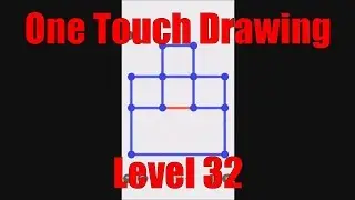 One Touch Drawing Level Stage Niveau Nivel Yровень 32. Solution