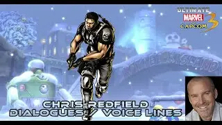 Roger Craig Smith - Chris Redfield Character - Marvel Vs Capcom 3 Dialogues Voice Lines