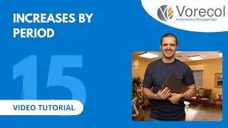 15. Increases by Period in Vorecol Performance Management | Video Tutorial
